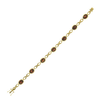 Bracelet en or et Grenat (CUSTODANA)
