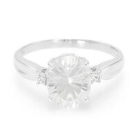 Bague en argent et Pétalite
