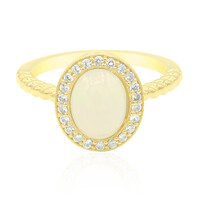 Bague en argent et Opale Welo