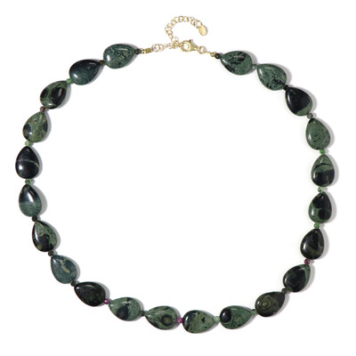 Collier en argent et Rhyolite Kabamba