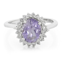 Bague en argent et Iolite d’Orissa