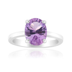 Bague en argent et Améthyste de Bolivie