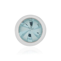 Pendentif en argent et Topaze bleu ciel