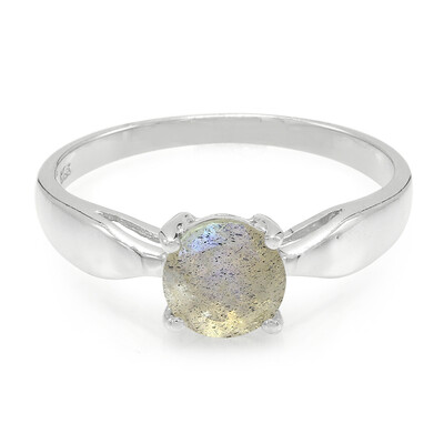 Bague en argent et Spectrolite