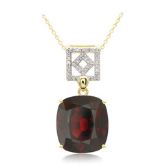 Collier en or et Grenat Spessartite (AMAYANI)