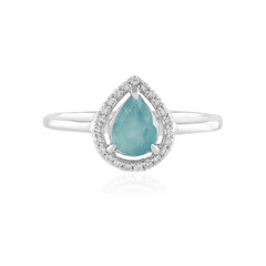 Bague en argent et Grandidierite