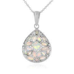 Collier en argent et Opale Welo
