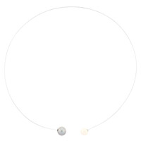 Collier en or et Perle de culture de Tahiti (TPC)