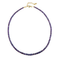 Collier en argent et Tanzanite