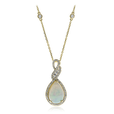 Collier en or et Opale Welo AAA (CIRARI)