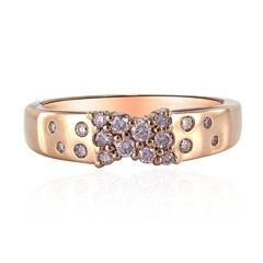 Bague en or et Diamant rose I3 d'Argyle (Mark Tremonti)