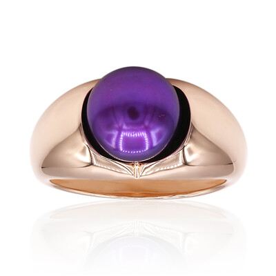 Bague en argent et Perle de culture d'eau douce (TPC)
