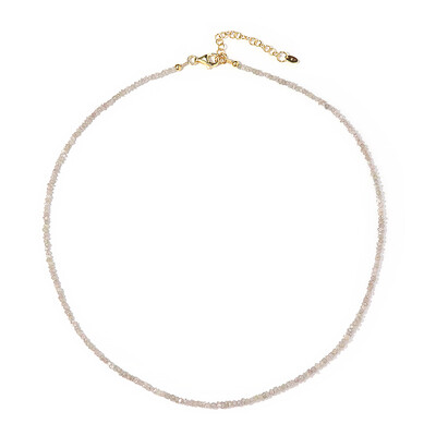 Collier en argent et Diamant fantaisie