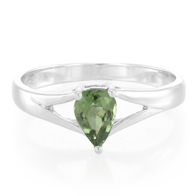 Bague en argent et Tourmaline Paraïba
