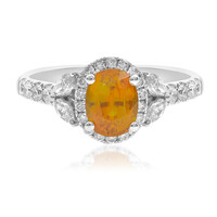 Bague en or et Saphir jaune (CIRARI)