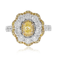 Bague en or et Diamant SI2 jaune (CIRARI)