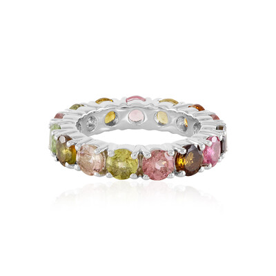 Bague en argent et Tourmaline