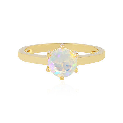 Bague en argent et Opale Welo