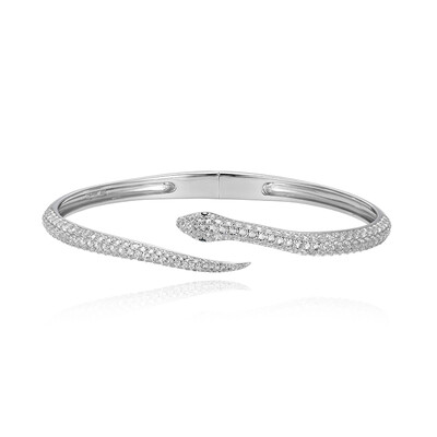 Bracelet en argent et Topaze blanche