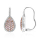 Boucles d'oreilles en or et Diamant rose I1 (CIRARI)