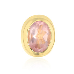 Pendentif en argent et Quartz rose
