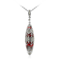 Collier en argent et Marcassite