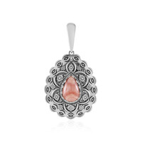 Pendentif en argent et Rhodochrosite (Desert Chic)