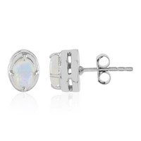 Boucles d'oreilles en argent et Opale Welo