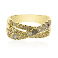 Bague en or et Diamant fancy SI2 (CIRARI)