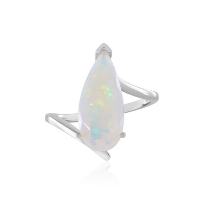 Bague en argent et Opale Welo AAA (de Melo)