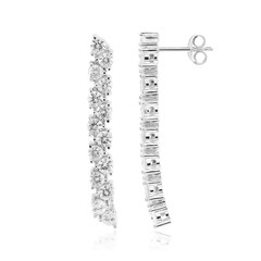 Boucles d'oreilles en argent et Zircon