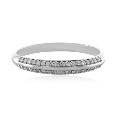 Bague en or et Diamant Flawless (F) (LUCENT DIAMONDS)