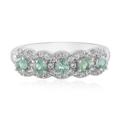 Bague en argent et Alexandrite
