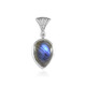 Pendentif en argent et Labradorite