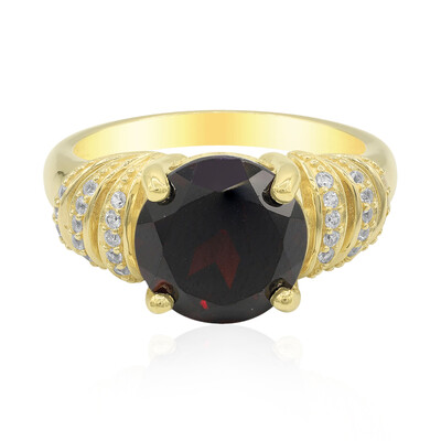 Bague en argent et Grenat