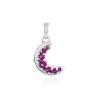 Pendentif en argent et Grenat Rhodolite