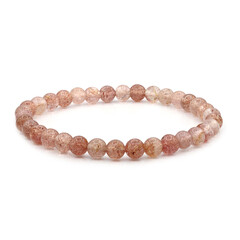 Bracelet et Quartz cerise