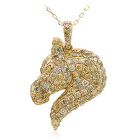 Collier en or et Diamant fancy SI2 (CIRARI)