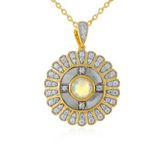 Collier en argent et Opale Welo