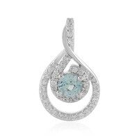 Pendentif en argent et Zircon de Ratanakiri