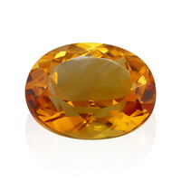  Citrine mandarine (gemme et boîte de collection)