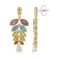 Boucles d'oreilles en argent et Opale Welo (Gems en Vogue)