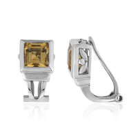 Clip d'oreille en argent et Citrine