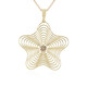 Collier en or et Diamant champagne I2 (Ornaments by de Melo)