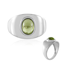 Bague en argent et Péridot de l'Arizona