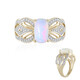 Bague en or et Opale Welo (SUHANA)