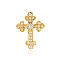 Pendentif en argent et Perle de culture d'eau douce