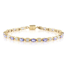 Bracelet en argent et Tanzanite