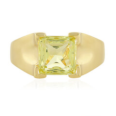 Bague en argent et Quartz citron