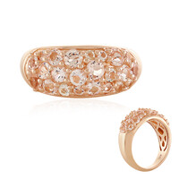 Bague en argent et Morganite